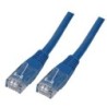 Câble RJ45 catégorie 6 U/UTP 1 m (Bleu)