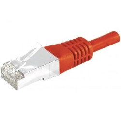 Câble RJ45 catégorie 6a S/FTP 5 m (Rouge)