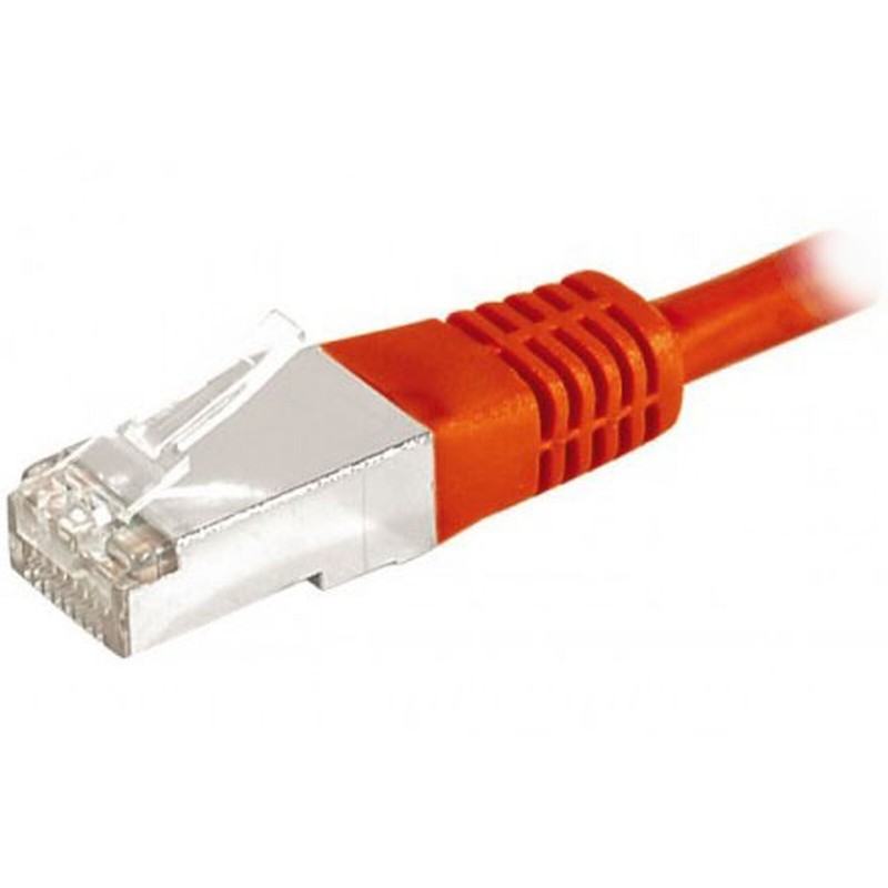 Cordon RJ45 catégorie 6a F/UTP 0.5 m (Rouge)