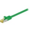 Cordon RJ45 catégorie 7 S/FTP 1 m (Vert)