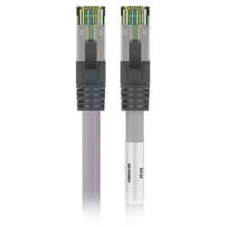 Goobay Câble RJ45 Cat 8.1 S/FTP 1 m (Gris)