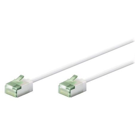 Goobay Câble RJ45 Slim Cat 8.1 U/FTP 2 m (Blanc)