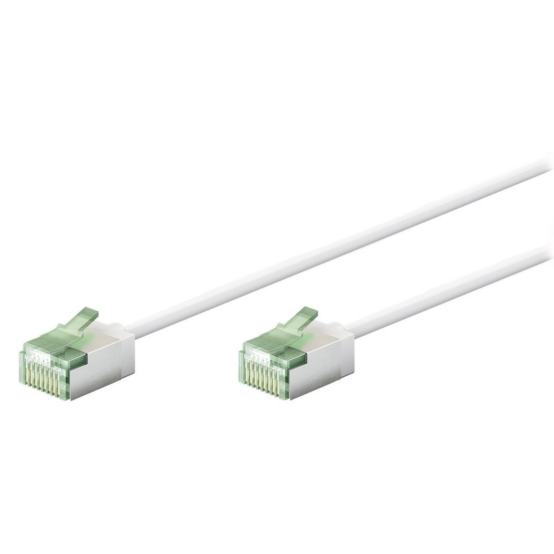 Goobay Câble RJ45 Slim Cat 8.1 U/FTP 5 m (Blanc)