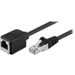 Goobay Rallonge RJ45 Cat 5e F/UTP 1m (Noir)