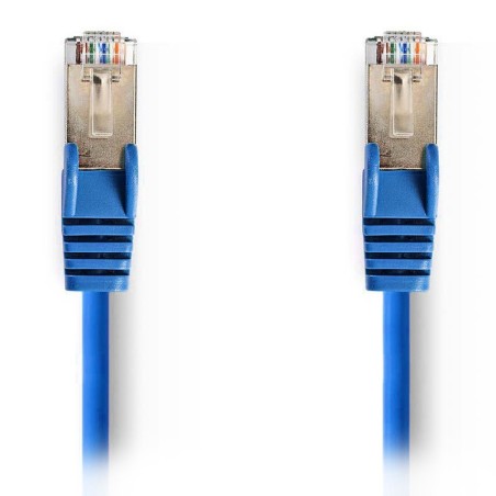 Nedis Câble RJ45 catégorie 5e SF/UTP 0.5 m (Bleu)