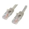 StarTech.com Câble réseau RJ45 Cat5e UTP sans crochet - M/M - 1 m - Gris