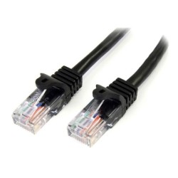 StarTech.com Câble réseau RJ45 Cat5e UTP sans crochet - M/M - 5 m - Noir