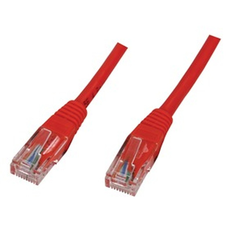 Câble RJ45 catégorie 5e U/UTP 0.15 m (Rouge)