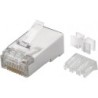 Goobay Connecteurs RJ45 catégorie 6A STP (par 10)