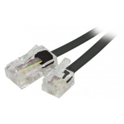 Câble adaptateur RJ11 mâle / RJ45 mâle (2 mètres)