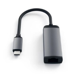 Satechi Adaptateur Aluminium Type-C / Ethernet Space Gray