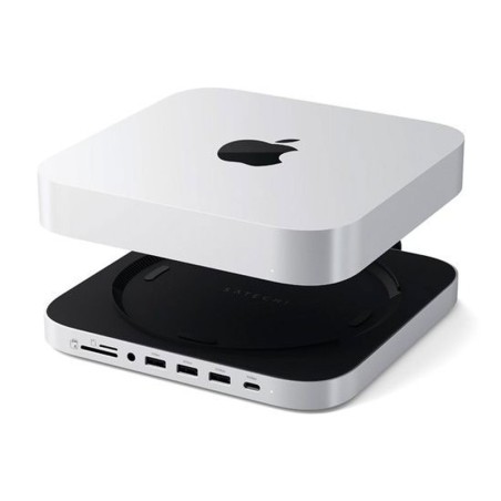 SATECHI Stand & Hub Mac Mini / Mac Studio Argent