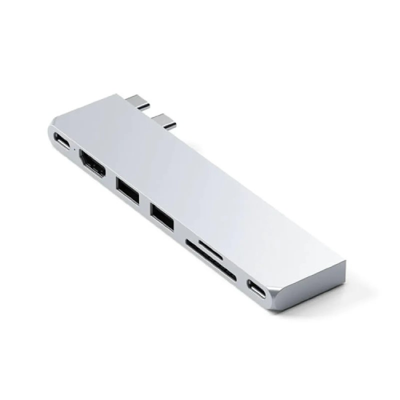 Satechi Hub Pro Slim USB-C Silver