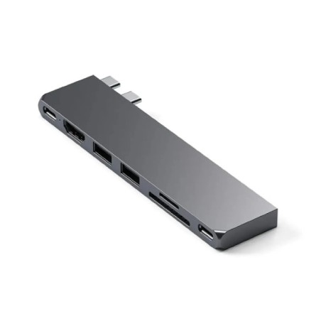 Satechi Hub Pro Slim USB-C Space Gray