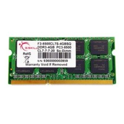 G.Skill SODIMM 4 Go DDR3 1066 MHz