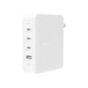 Belkin Belkin Chargeur Secteur 140W avec 4 sorties (3 x USB-C et 1 USB-A) - Blanc