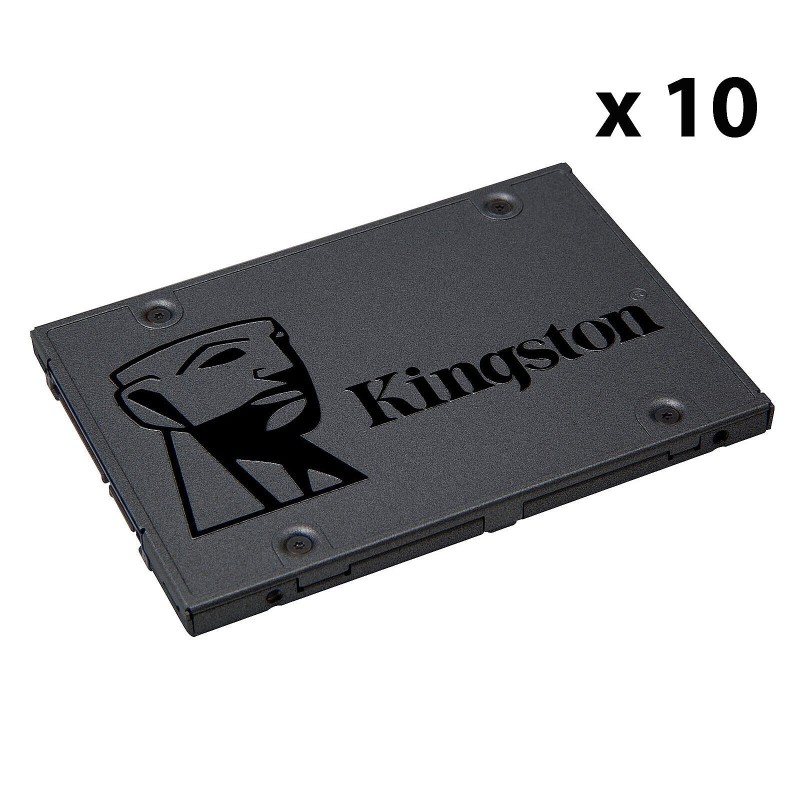 Kingston SSD A400 480 Go (x 10)