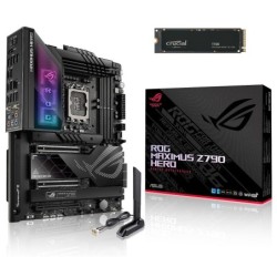 ASUS ROG MAXIMUS Z790 HERO + Crucial T700 1 To