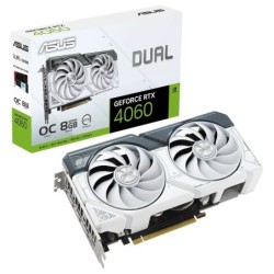 ASUS Dual GeForce RTX 4060 White OC Edition 8GB