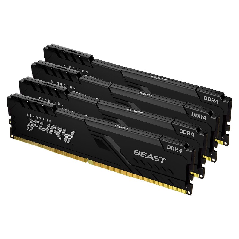 Kingston FURY Beast 32 Go (4 x 8 Go) DDR4 3200 MHz CL16