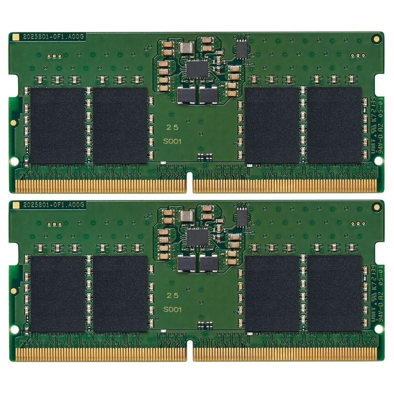 Kingston ValueRAM SO-DIMM 16 Go (2 x 8 Go) DDR5 5200 MHz CL42 SR X16