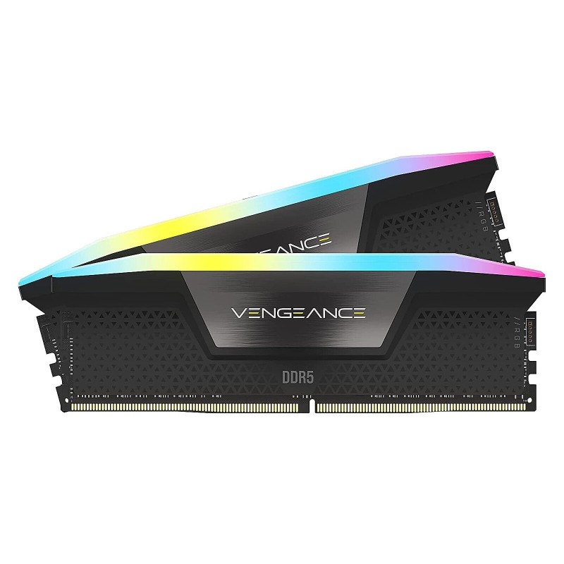 Corsair Vengeance RGB DDR5 32 Go (2 x 16 Go) 5600 MHz CL36 Noir