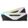 Corsair Vengeance RGB RT 32 Go (2 x 16 Go) DDR4 3200 MHz CL16 - Blanc