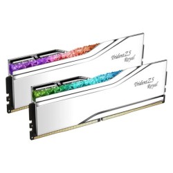 G.Skill Trident Z5 Royal 32 Go (2 x 16 Go) DDR5 6400 MHz CL30 - Argent