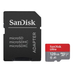 SanDisk Ultra Chromebook microSD UHS-I U1 128 Go + Adaptateur SD