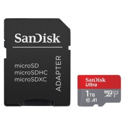 SanDisk Ultra microSD UHS-I U1 1 To 150 Mo/s + Adaptateur SD