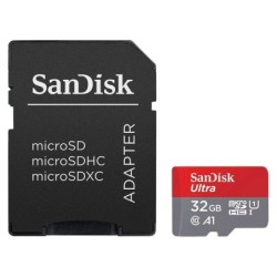 SanDisk Ultra microSDHC 32 Go + Adaptateur SD (SDSQUA4-032G-GN6TA)