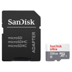 SanDisk Ultra microSDXC 256 Go + adaptateur SD