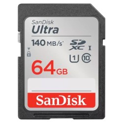 SanDisk Ultra SDXC UHS-I U1 64 Go (SDSDUNB-064G-GN6IN)