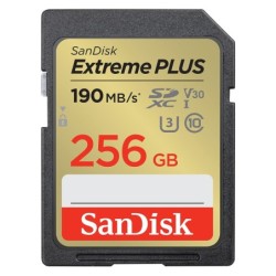 SanDisk Extreme PLUS SDXC UHS-I 256 Go