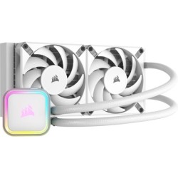 Corsair iCUE H100i RGB ELITE (Blanc)