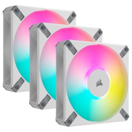 Corsair AF120 RGB Elite Triple Pack Blanc