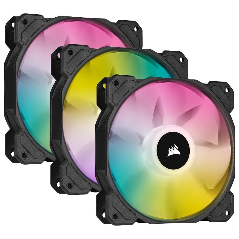 Corsair SP120 RGB ELITE Triple Pack + Ligthing Node CORE