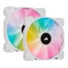 Corsair SP140 RGB ELITE Dual Pack Blanc + Ligthing Node CORE