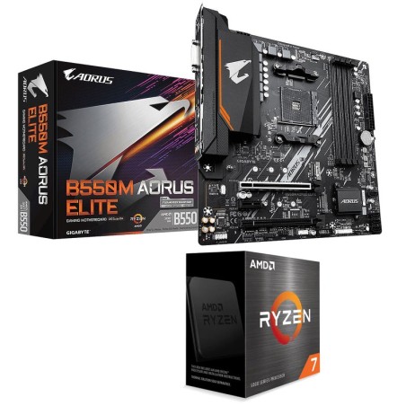 Kit Upgrade PC AMD Ryzen 7 5800X Gigabyte B550M AORUS ELITE