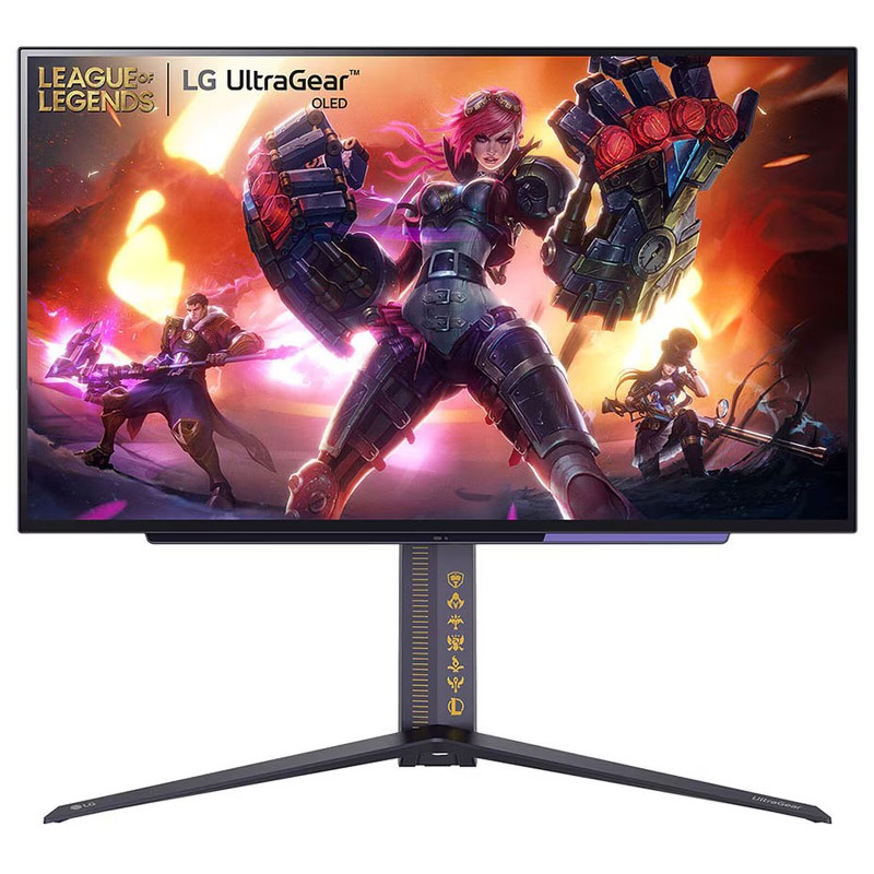 LG 26.5" OLED - UltraGear 27GR95QL-B Edition League of Legends