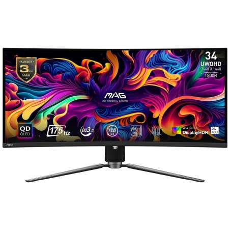 MSI 34" OLED - MAG 341CQP QD-OLED