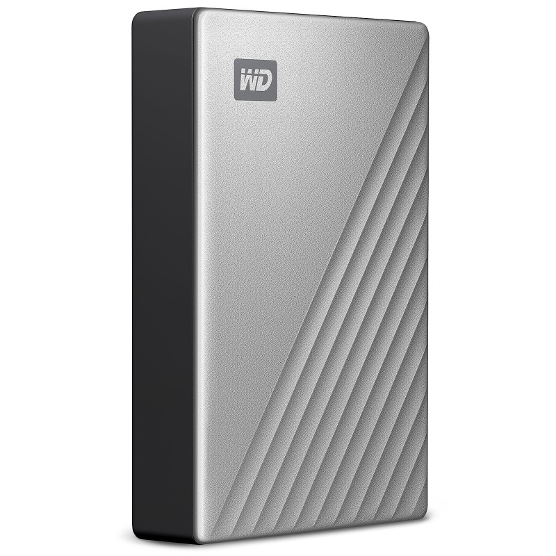 WD My Passport Ultra 4 To Argent (USB 3.0/USB-C)