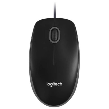 Logitech B100 Optical USB Mouse (Noir)