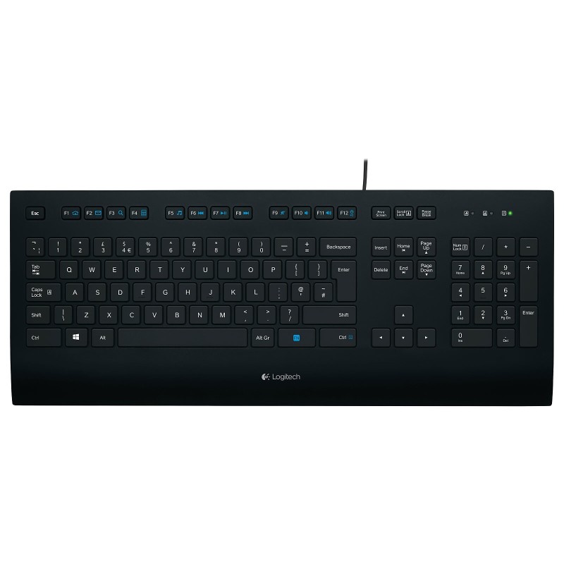 Logitech Corded Keyboard K280e